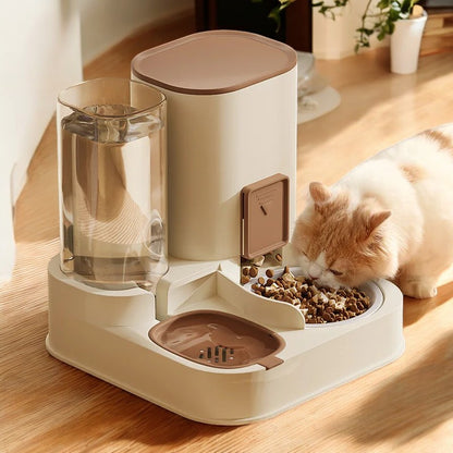 PetCat Pro Large Capacity Water Dispenser & Feeder with Dry-Wet Separation